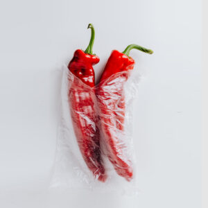 Crecimiento Verde red chillies